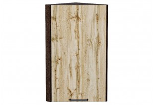 Шкаф верхний торцевой Флэт Wotan Oak 2S / Graphite 30 х 30,6 х 71,6 см
