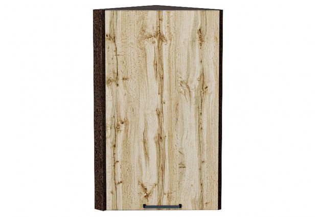 Шкаф верхний торцевой Флэт Wotan Oak 2S / Graphite 30 х 30,6 х 71,6 см