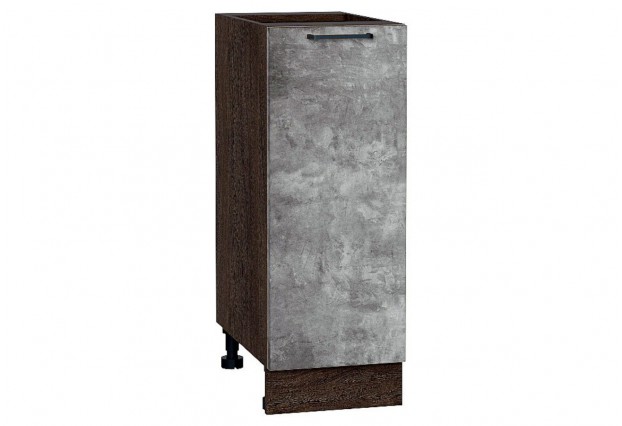 Шкаф нижний с 1-ой дверцей Флэт Temple Stone 2S / Graphite 30 х 47,8 х 81,6 см