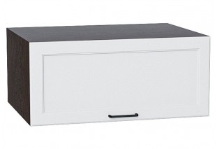Шкаф верхний горизонтальный глубокий Барселона Белый / Graphite 80 х 57,8 х 35,8 см