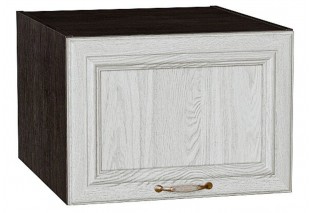 Шкаф верхний горизонтальный глубокий Шале White Dreamline / Graphite 50 х 57,6 х 35,8 см