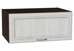 Шкаф верхний горизонтальный глубокий Шале White Dreamline / Graphite 80 х 57,6 х 35,8 см