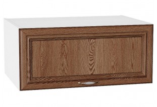 Шкаф верхний горизонтальный глубокий Шале Brown Dreamline / Белый 80 х 57,6 х 35,8 см