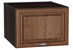 Шкаф верхний горизонтальный глубокий Шале Brown Dreamline / Graphite 50 х 57,6 х 35,8 см