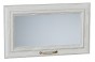 Шкаф верхний горизонтальный остекленный Шале White Dreamline / Graphite 60 х 32 х 35,8 см