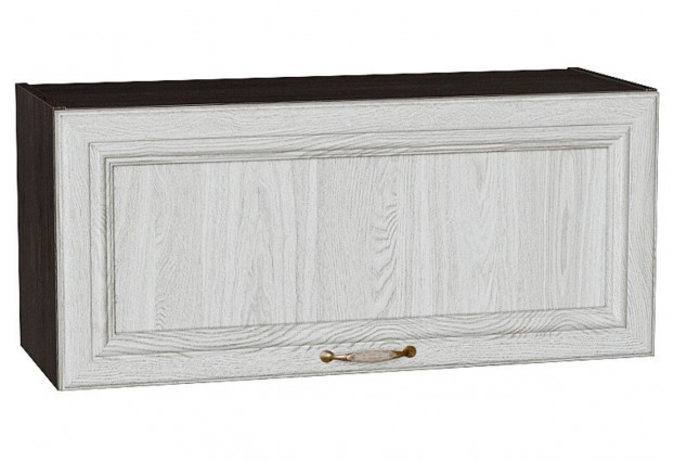 Шкаф верхний горизонтальный Шале White Dreamline / Graphite 80 х 32 х 35,8 см