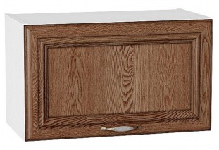 Шкаф верхний горизонтальный Шале Brown Dreamline / Белый 60 х 32 х 35,8 см