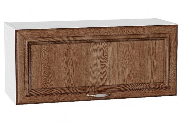 Шкаф верхний горизонтальный Шале Brown Dreamline / Белый 80 х 32 х 35,8 см