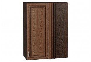 Шкаф верхний прямой угловой Шале Brown Dreamline / Graphite 69 х 34,5 х 92 см