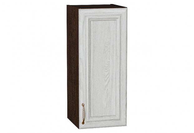 Шкаф верхний с 1-ой дверцей Шале White Dreamline / Graphite 30 х 32 х 71,6 см