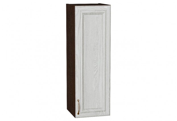 Шкаф верхний с 1-ой дверцей Шале White Dreamline / Graphite 30 х 32 х 92 см