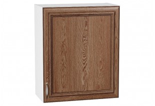 Шкаф верхний с 1-ой дверцей Шале Brown Dreamline / Белый 60 х 32 х 71,6 см