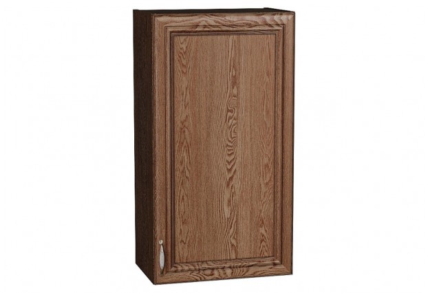 Шкаф верхний с 1-ой дверцей Шале Brown Dreamline / Graphite 50 х 32 х 92 см