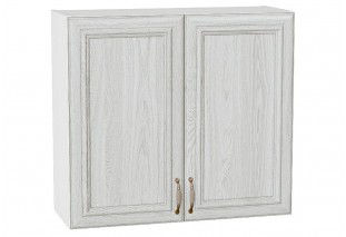 Шкаф верхний с 2-мя дверцами Шале White Dreamline / Белый 80 х 32 х 71,6 см