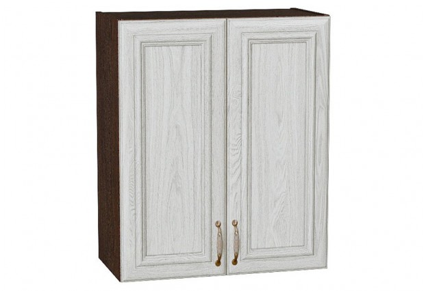 Шкаф верхний с 2-мя дверцами Шале White Dreamline / Graphite 60 х 32 х 71,6 см