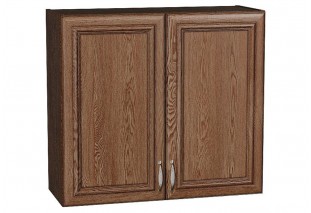 Шкаф верхний с 2-мя дверцами Шале Brown Dreamline / Graphite 80 х 32 х 71,6 см