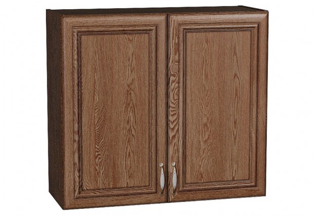 Шкаф верхний с 2-мя дверцами Шале Brown Dreamline / Graphite 80 х 32 х 71,6 см