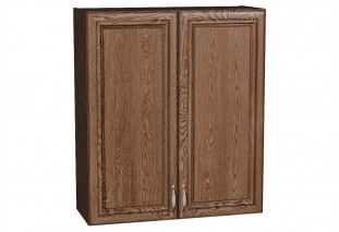 Шкаф верхний с 2-мя дверцами Шале Brown Dreamline / Graphite 80 х 30,2 х 92 см