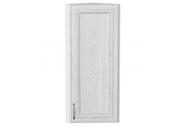 Шкаф верхний торцевой Шале White Dreamline / Белый 30 х 30,6 х 92 см