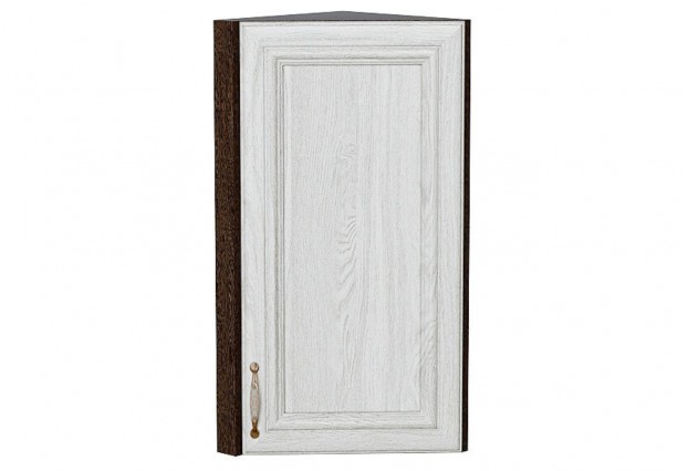 Шкаф верхний торцевой Шале White Dreamline / Graphite 30 х 30,6 х 71,6 см