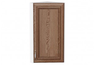 Шкаф верхний торцевой Шале Brown Dreamline / Белый 30 х 30,6 х 71,6 см
