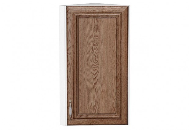 Шкаф верхний торцевой Шале Brown Dreamline / Белый 30 х 30,6 х 71,6 см