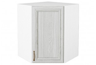 Шкаф верхний угловой Шале White Dreamline / Белый 60 х 60 х 71,6 см