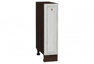 Шкаф нижний бутылочница Шале White Dreamline / Graphite 20 х 48 х 81,6 см