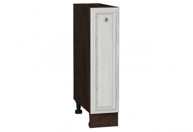Шкаф нижний бутылочница Шале White Dreamline / Graphite 20 х 48 х 81,6 см