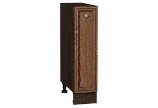 Шкаф нижний бутылочница Шале Brown Dreamline / Graphite 20 х 48 х 81,6 см