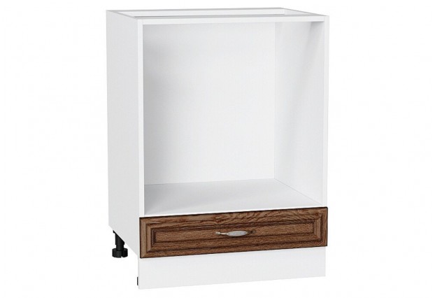 Шкаф нижний под духовку Шале Brown Dreamline / Белый 60 х 47,6 х 81,6 см