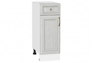 Шкаф нижний с 1-ой дверцей и ящиком Шале White Dreamline / Белый 30 х 48 х 81,6 см