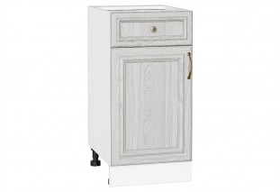 Шкаф нижний с 1-ой дверцей и ящиком Шале White Dreamline / Белый 40 х 47,8 х 81,6 см