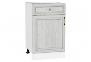 Шкаф нижний с 1-ой дверцей и ящиком Шале White Dreamline / Белый 50 х 48 х 81,6 см