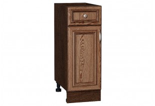 Шкаф нижний с 1-ой дверцей и ящиком Шале Brown Dreamline / Graphite 30 х 48 х 81,6 см