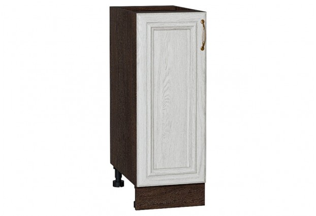 Шкаф нижний с 1-ой дверцей Шале White Dreamline / Graphite 30 х 48 х 81,6 см