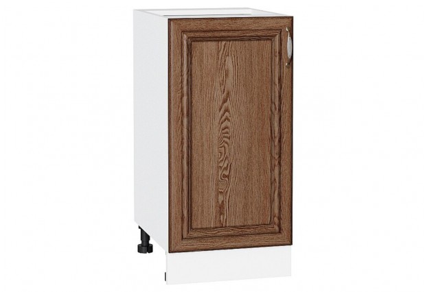 Шкаф нижний с 1-ой дверцей Шале Brown Dreamline / Белый 40 х 48 х 81,6 см