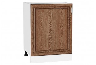 Шкаф нижний с 1-ой дверцей Шале Brown Dreamline / Белый 60 х 48 х 81,6 см