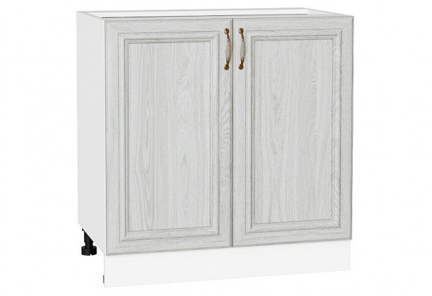 Шкаф нижний с 2-мя дверцами Шале White Dreamline / Белый 80 х 48 х 81,6 см