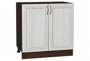 Шкаф нижний с 2-мя дверцами Шале White Dreamline / Graphite 80 х 48 х 81,6 см