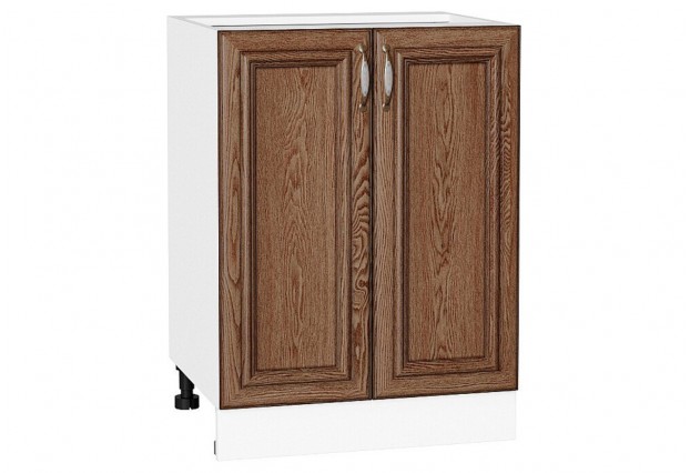 Шкаф нижний с 2-мя дверцами Шале Brown Dreamline / Белый 60 х 48 х 81,6 см