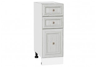 Шкаф нижний с 3-мя ящиками Шале White Dreamline / Белый 30 х 48 х 81,6 см
