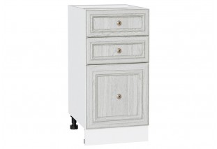 Шкаф нижний с 3-мя ящиками Шале White Dreamline / Белый 40 х 48 х 81,6 см