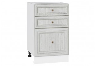 Шкаф нижний с 3-мя ящиками Шале White Dreamline / Белый 50 х 48 х 81,6 см