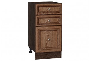 Шкаф нижний с 3-мя ящиками Шале Brown Dreamline / Graphite 40 х 48 х 81,6 см