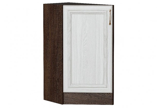Шкаф нижний торцевой Шале White Dreamline / Graphite 29,6 х 55,4 х 81,6 см