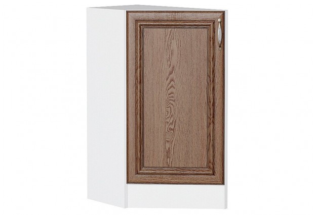 Шкаф нижний торцевой Шале Brown Dreamline / Белый 29,6 х 55,4 х 81,6 см