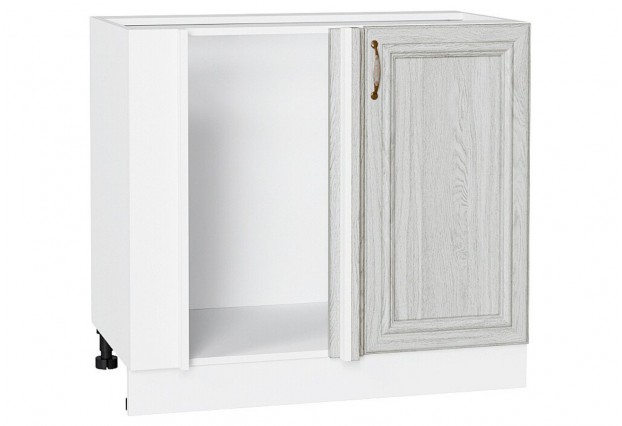 Шкаф нижний угловой Шале White Dreamline / Белый 89 х 48 х 81,6 см