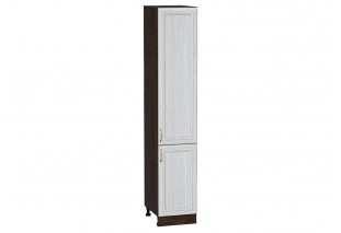 Шкаф пенал с 2-мя дверцами Шале White Dreamline / Graphite 40 х 57,6 х 213,2 см