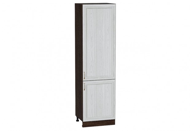 Шкаф пенал с 2-мя дверцами Шале White Dreamline / Graphite 60 х 57,6 х 213,2 см